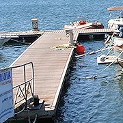 Il pontile è stato ultimato